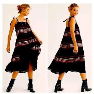 Carolina K iris midi dress